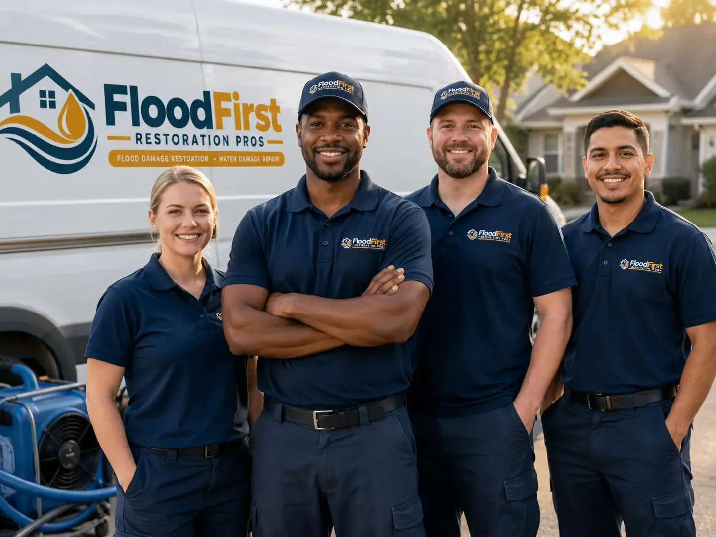 Flood Damage Restoration company in Noble, LA