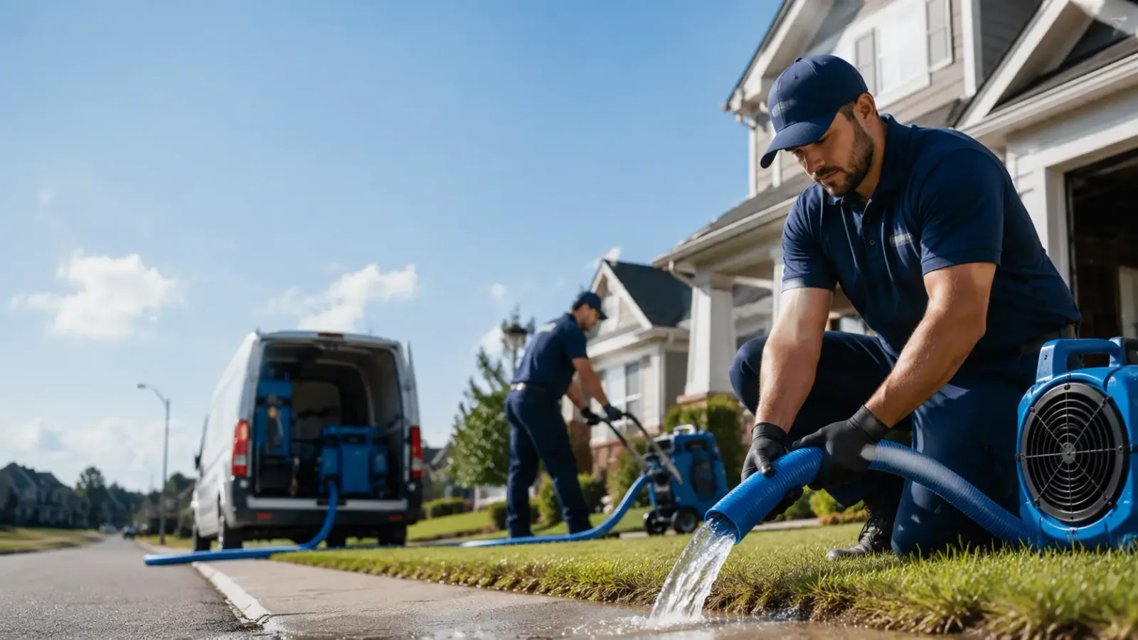 Flood Damage Restoration in Noble, LA